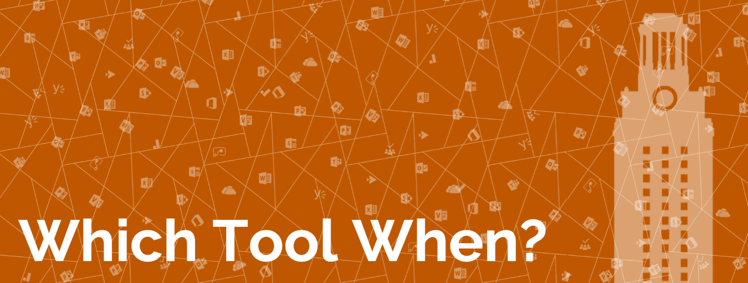 Which Tool When Header Image