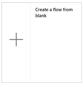 Flow Create From Blank