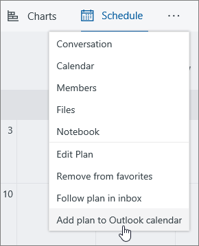 Add Plan to Calendar